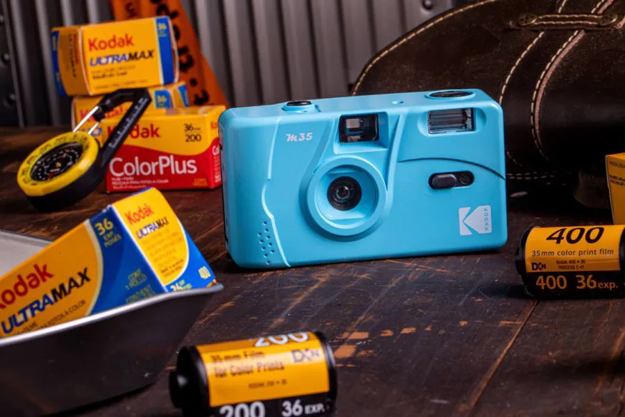 Aparat analogowy Kodak M35 Reusable Camera green